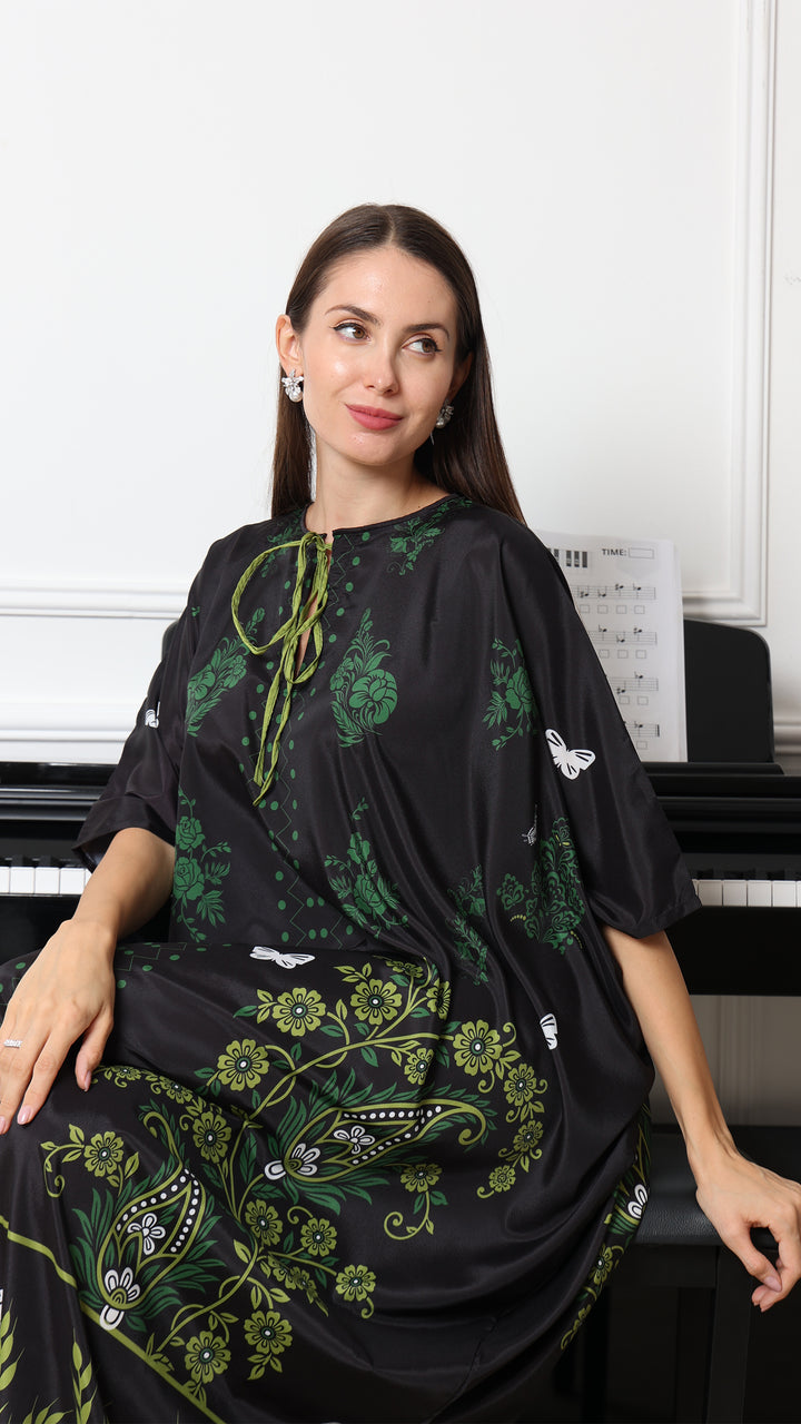 Ardine Noire Kaftan