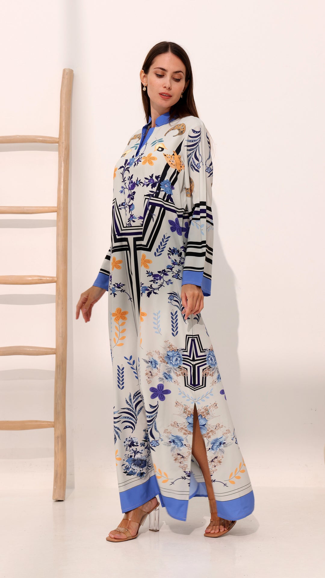 Garden Reverie Kaftan Dress