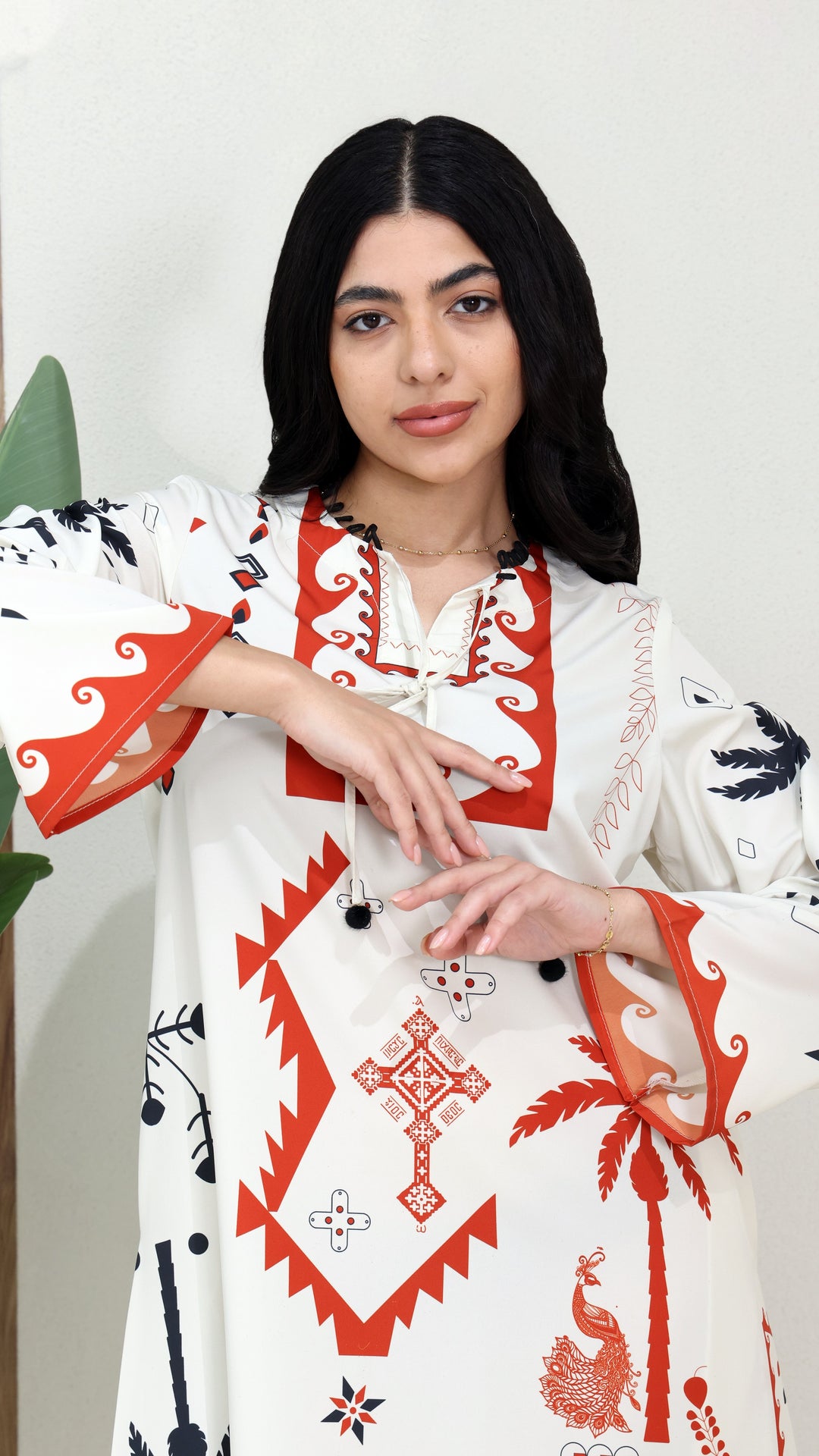 Ravena Sable Kaftan Dress