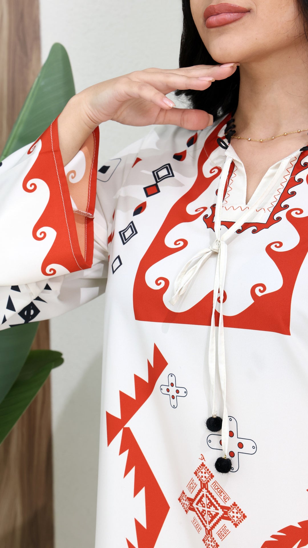 Ravena Sable Kaftan Dress