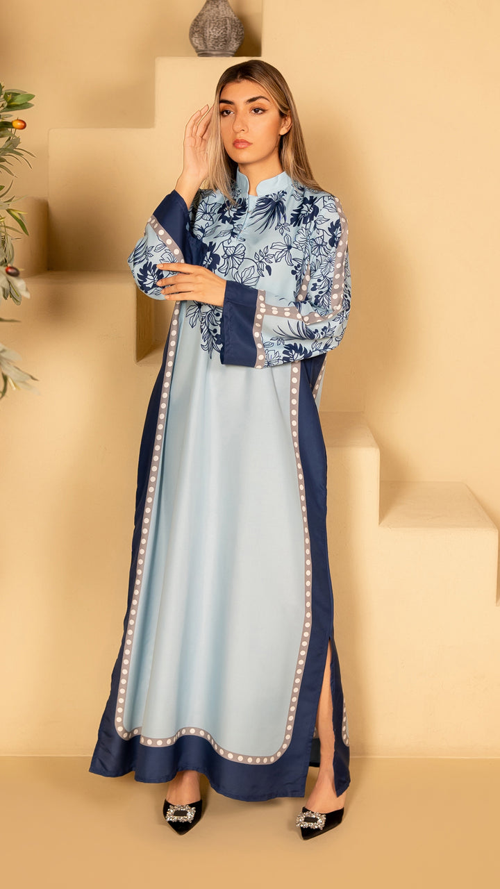 Rovelle Azurea Kaftan Dress