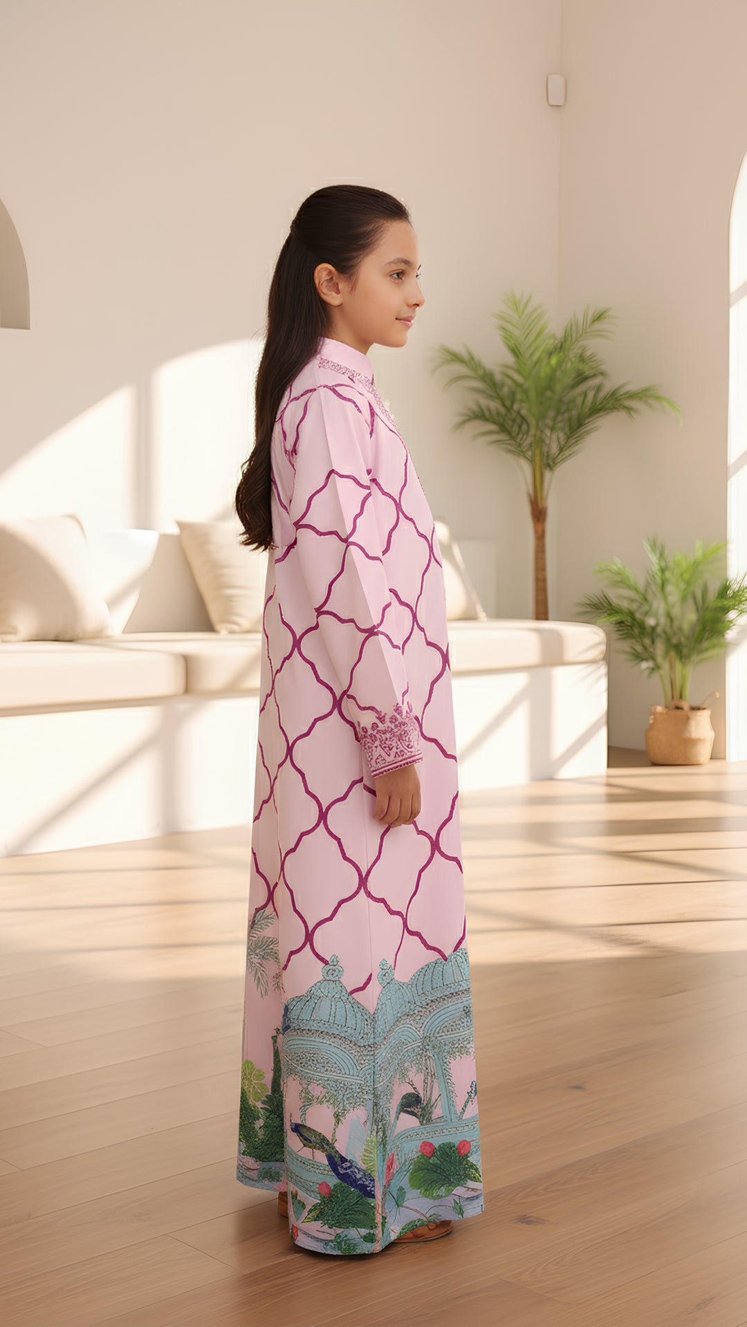 Elowen Kids Kaftan Dress