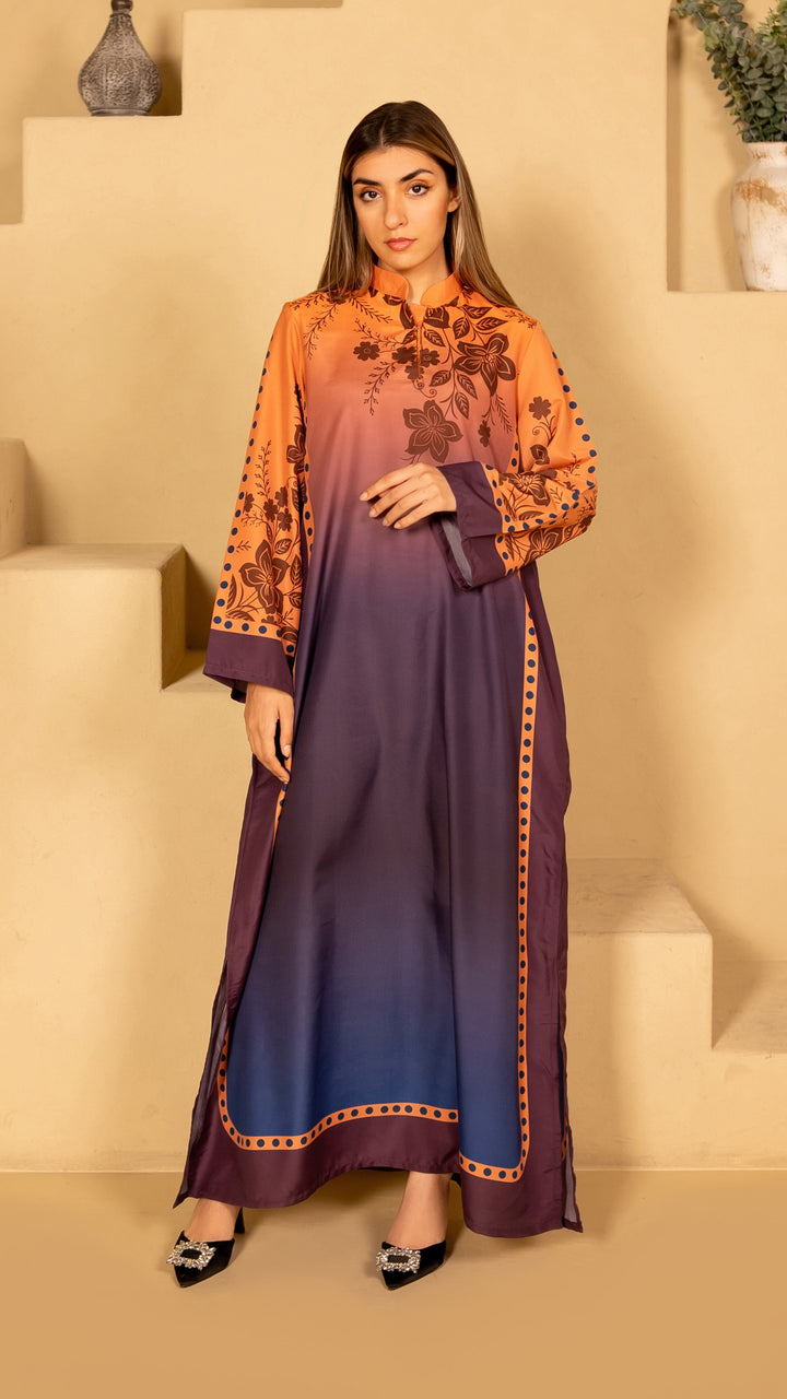 Rovelle Crimson Kaftan Dress