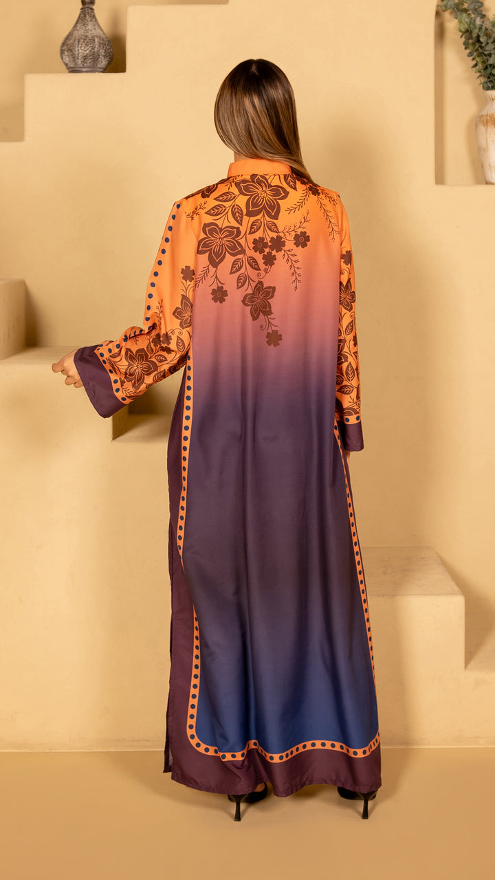 Rovelle Crimson Kaftan Dress