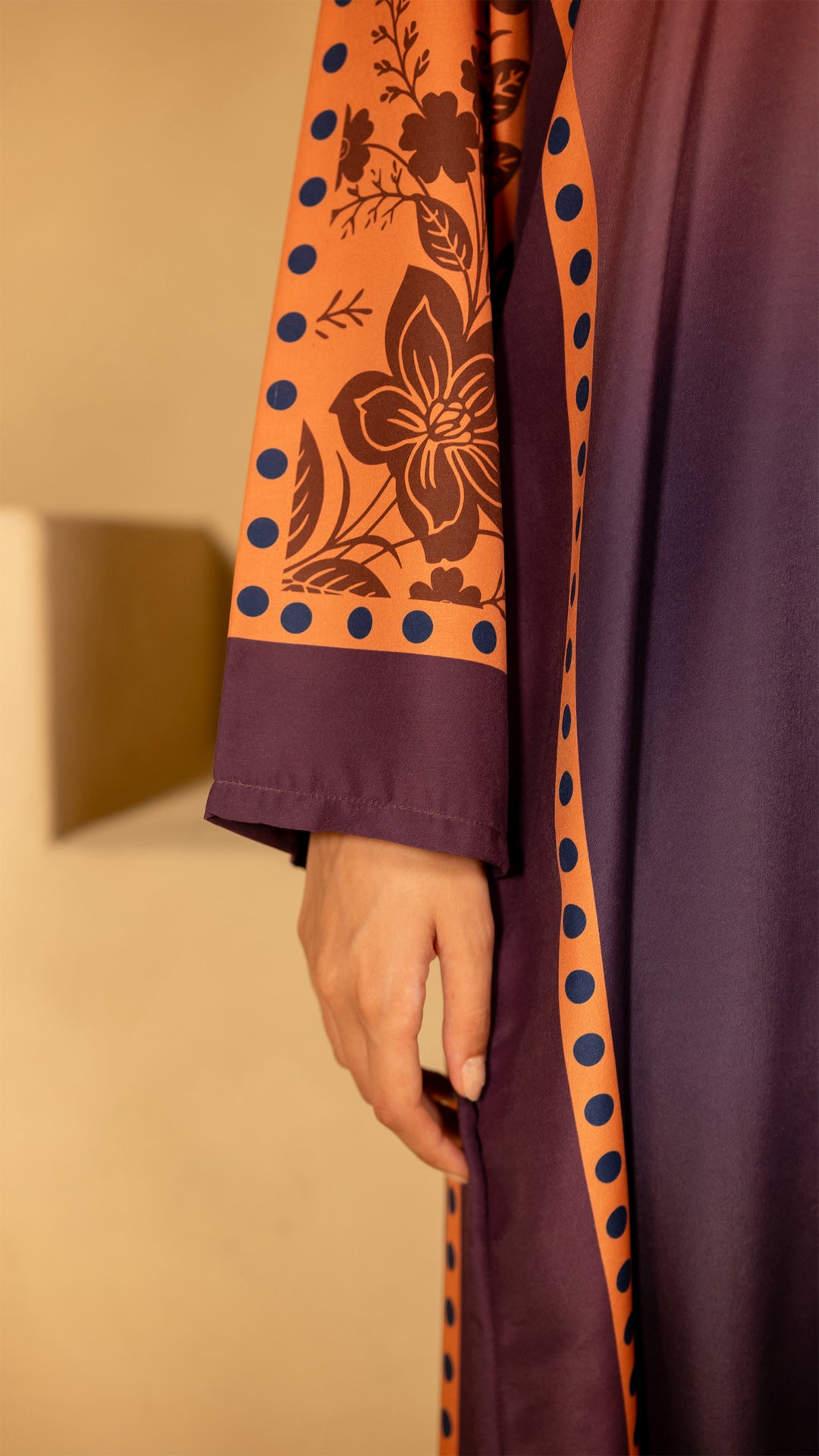 Rovelle Crimson Kaftan Dress