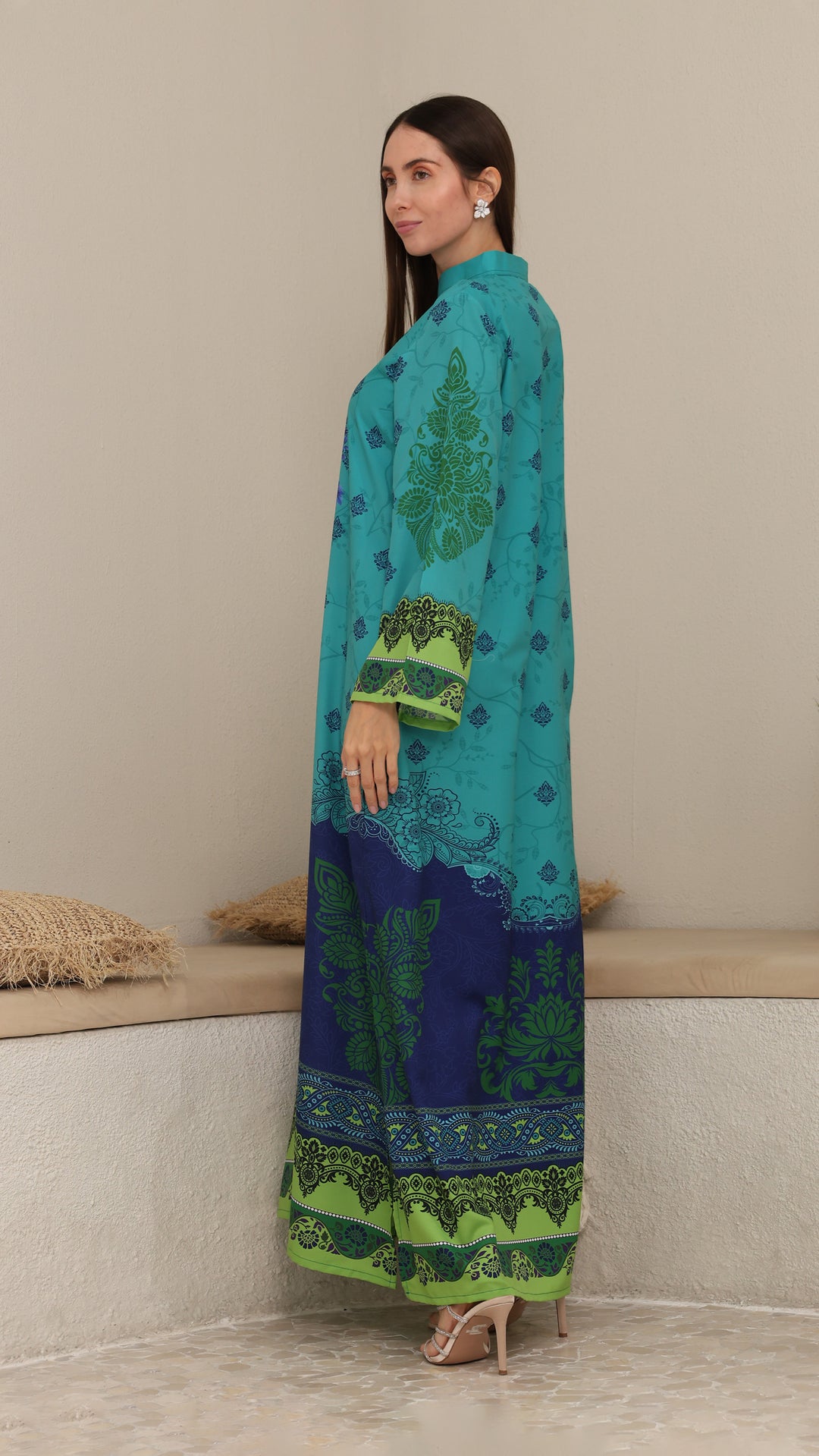 Zarivelle Kaftan Dress