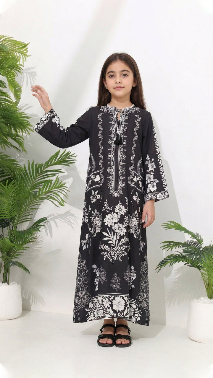 Sylvie Noire Kids Kaftan Dress