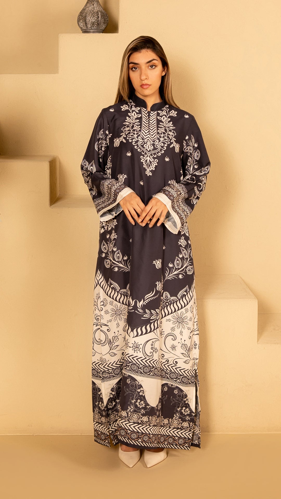 Brunelle Kaftan Dress