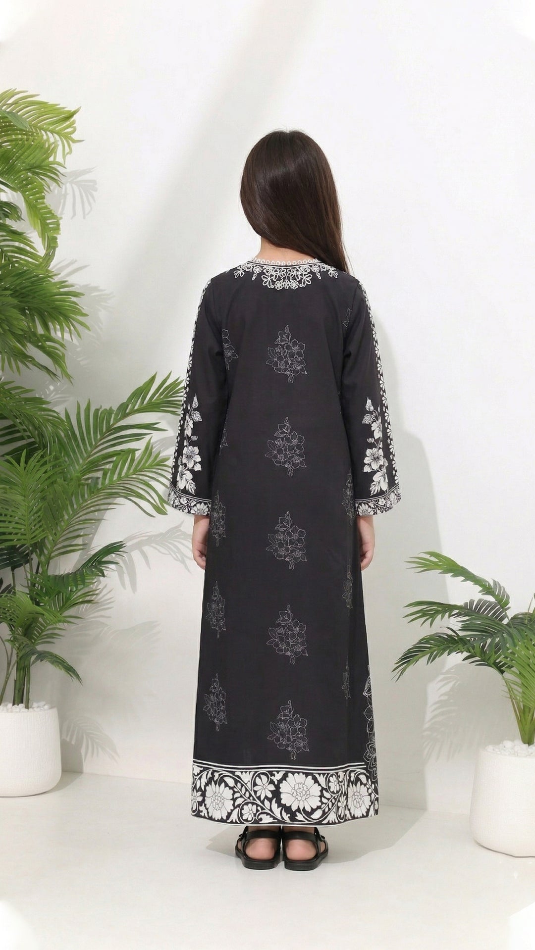 Sylvie Noire Kids Kaftan Dress