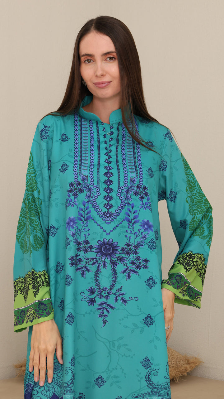 Zarivelle Kaftan Dress