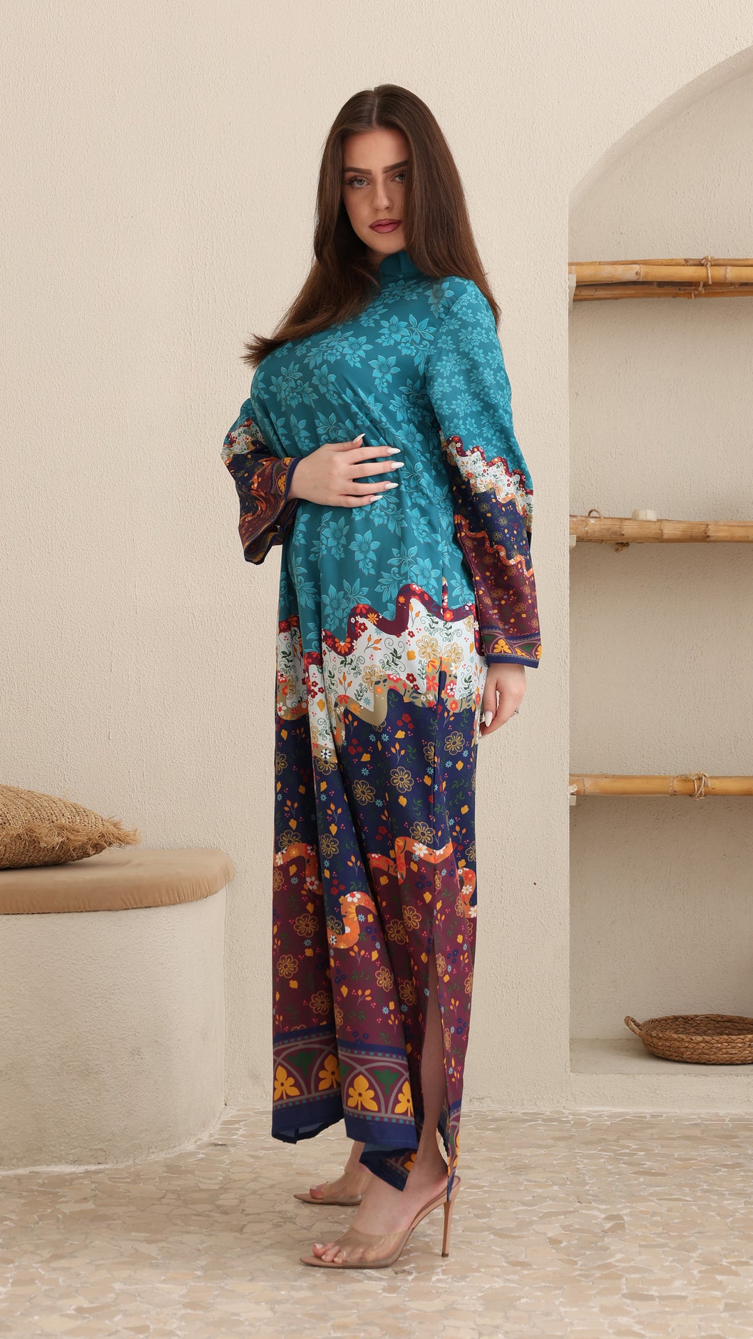 Rubelina Ciel Kaftan Dress