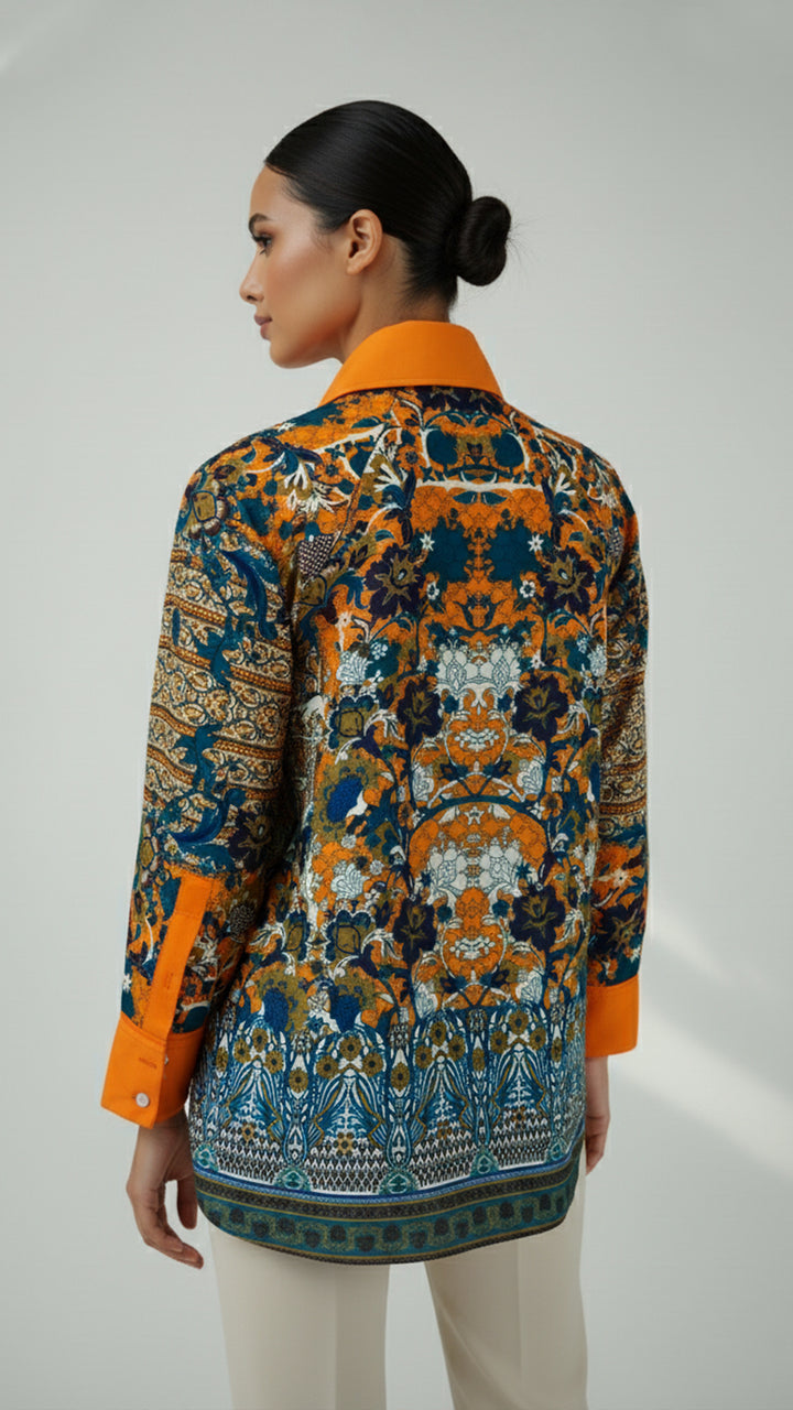 Tevrine Button-Down Shirt