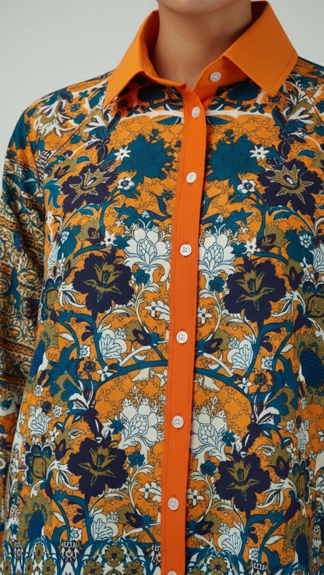 Tevrine Button-Down Shirt