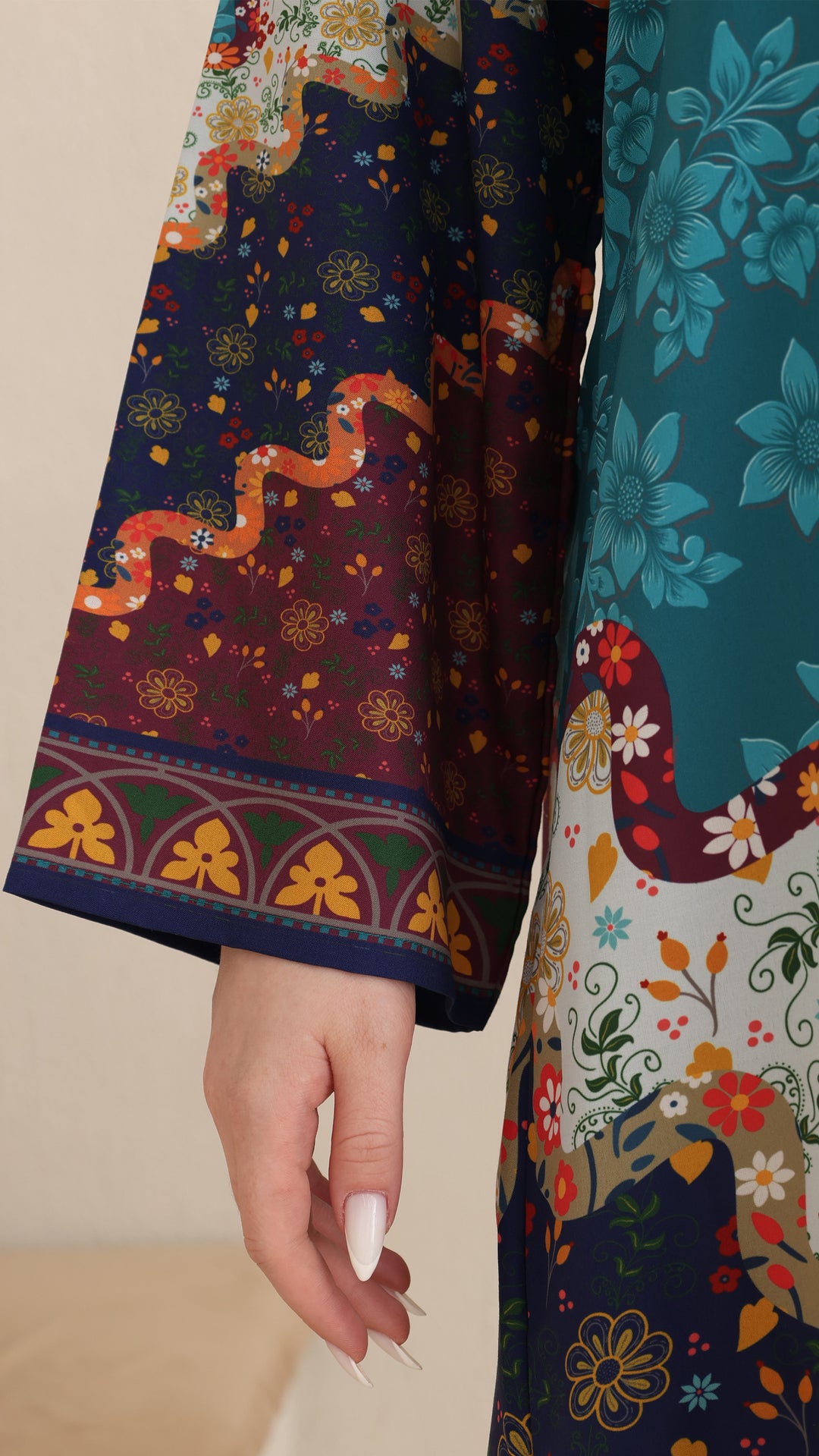 Rubelina Ciel Kaftan Dress