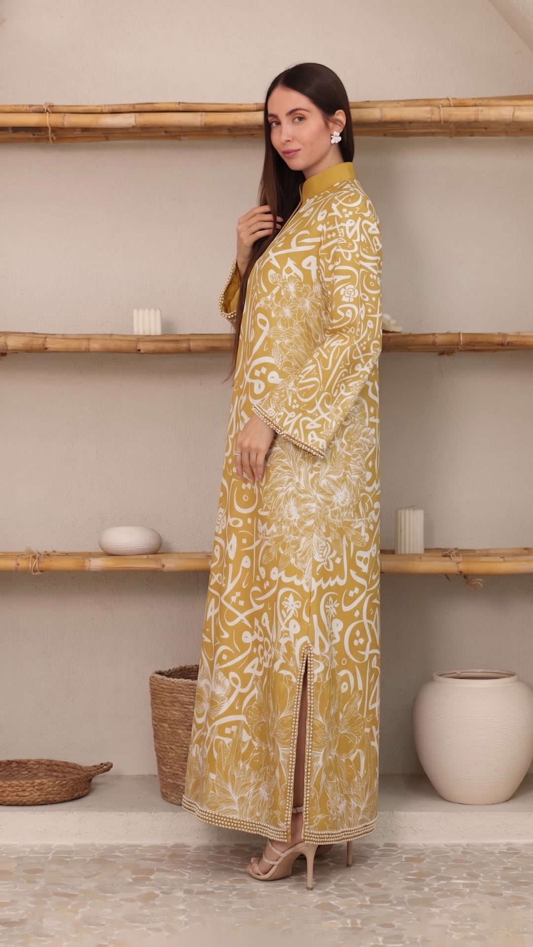 Zarevia Kaftan Dress