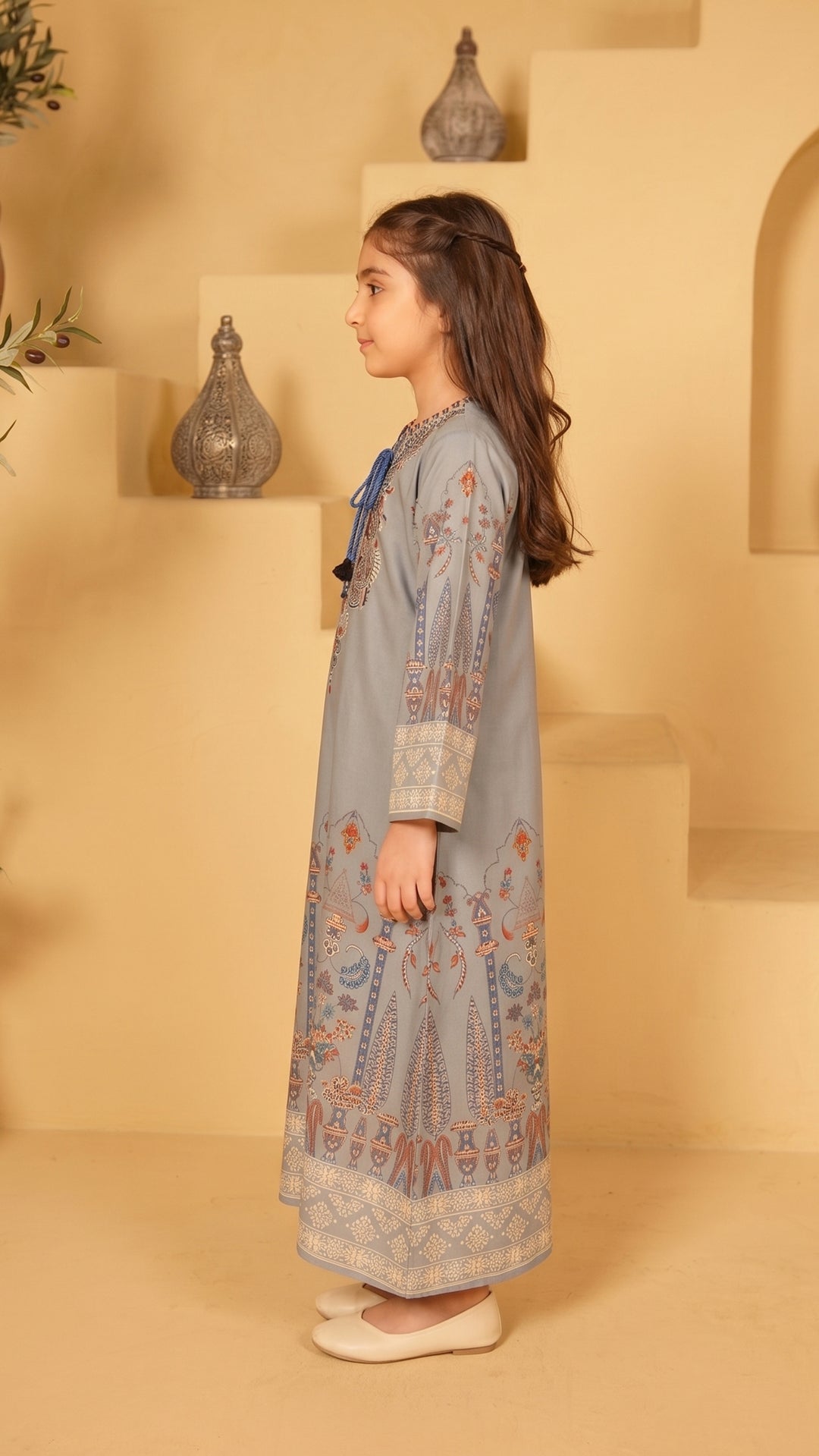 Orvella Kids Kaftan Dress