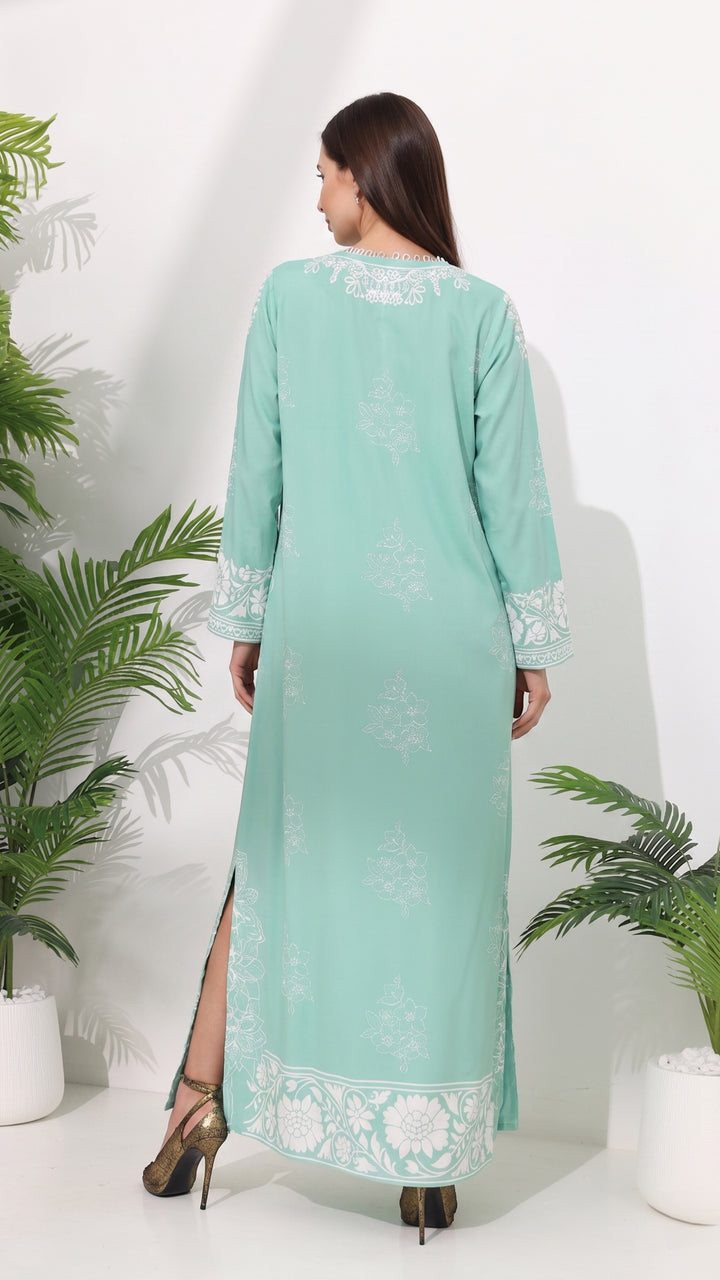 Sylvie Azurea Kaftan Dress