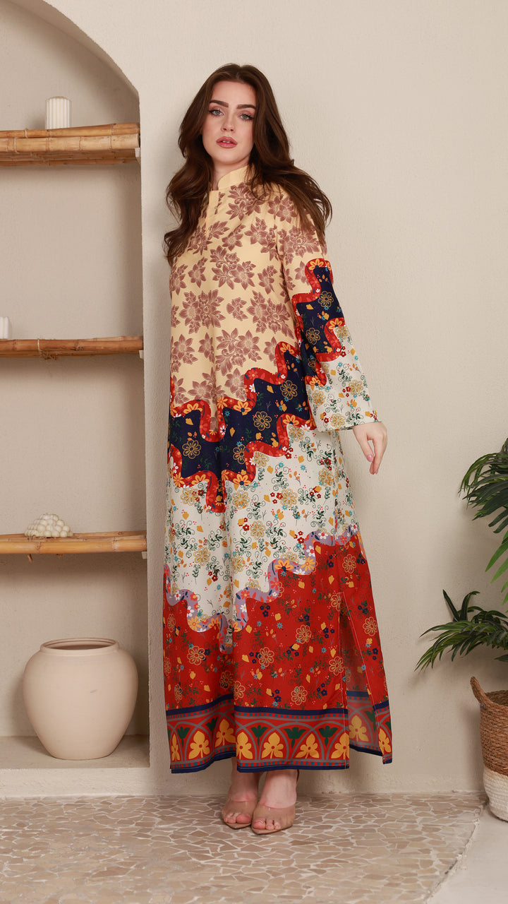 Rubelina Kaftan Dress