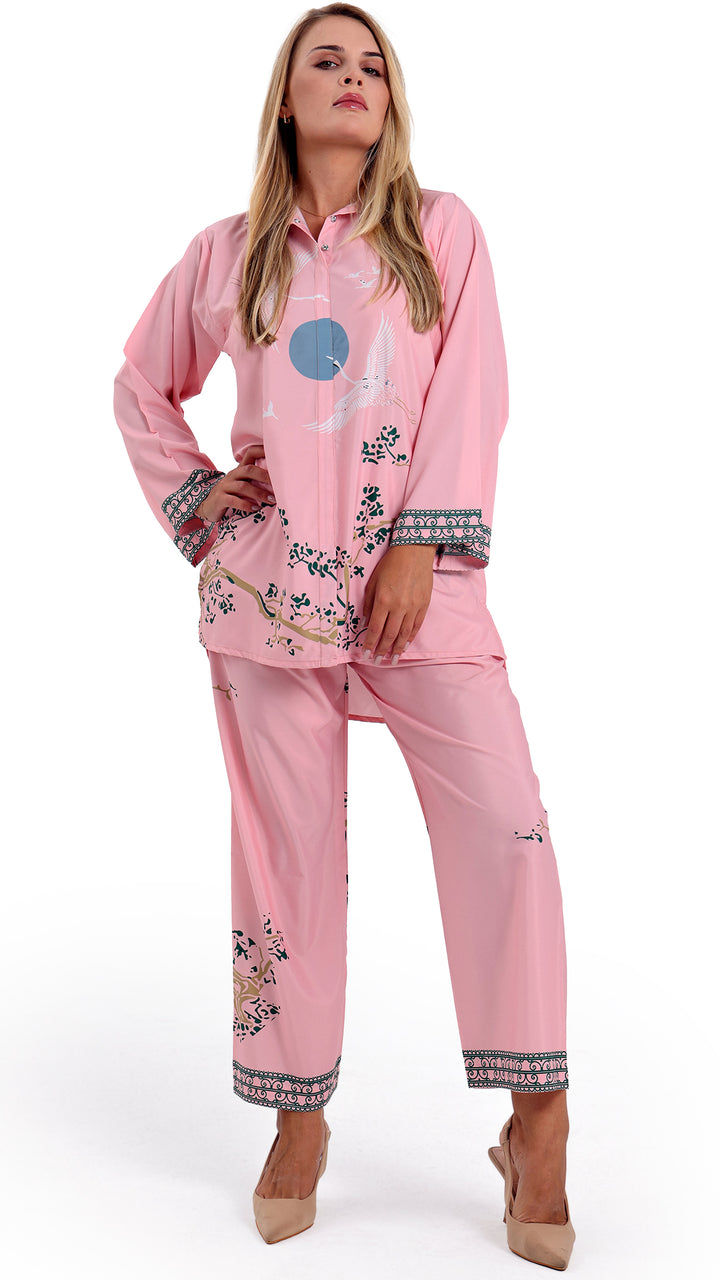 Selene Pink Matching Co-ord Set