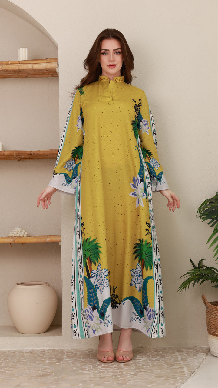 Tropelle Kaftan Dress