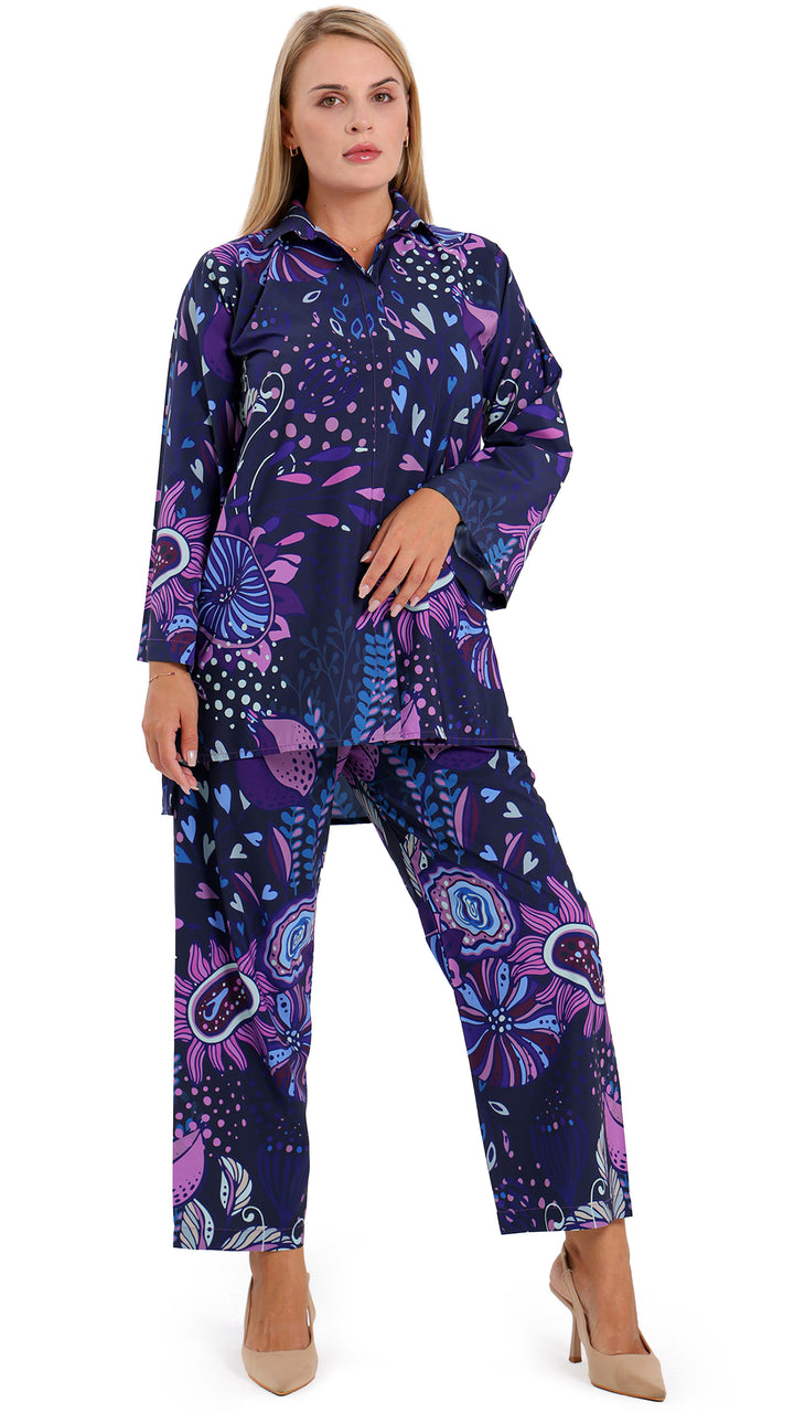 Mirelle Blue Matching Co-ord Set