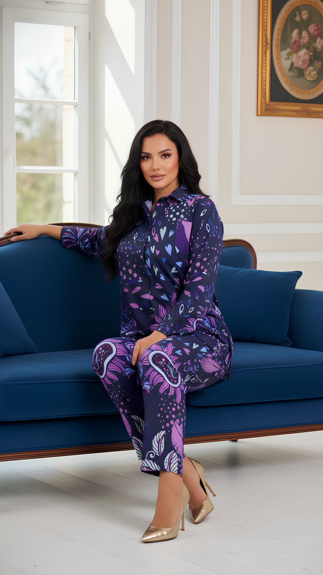 طقم متناسق ميريل بلو