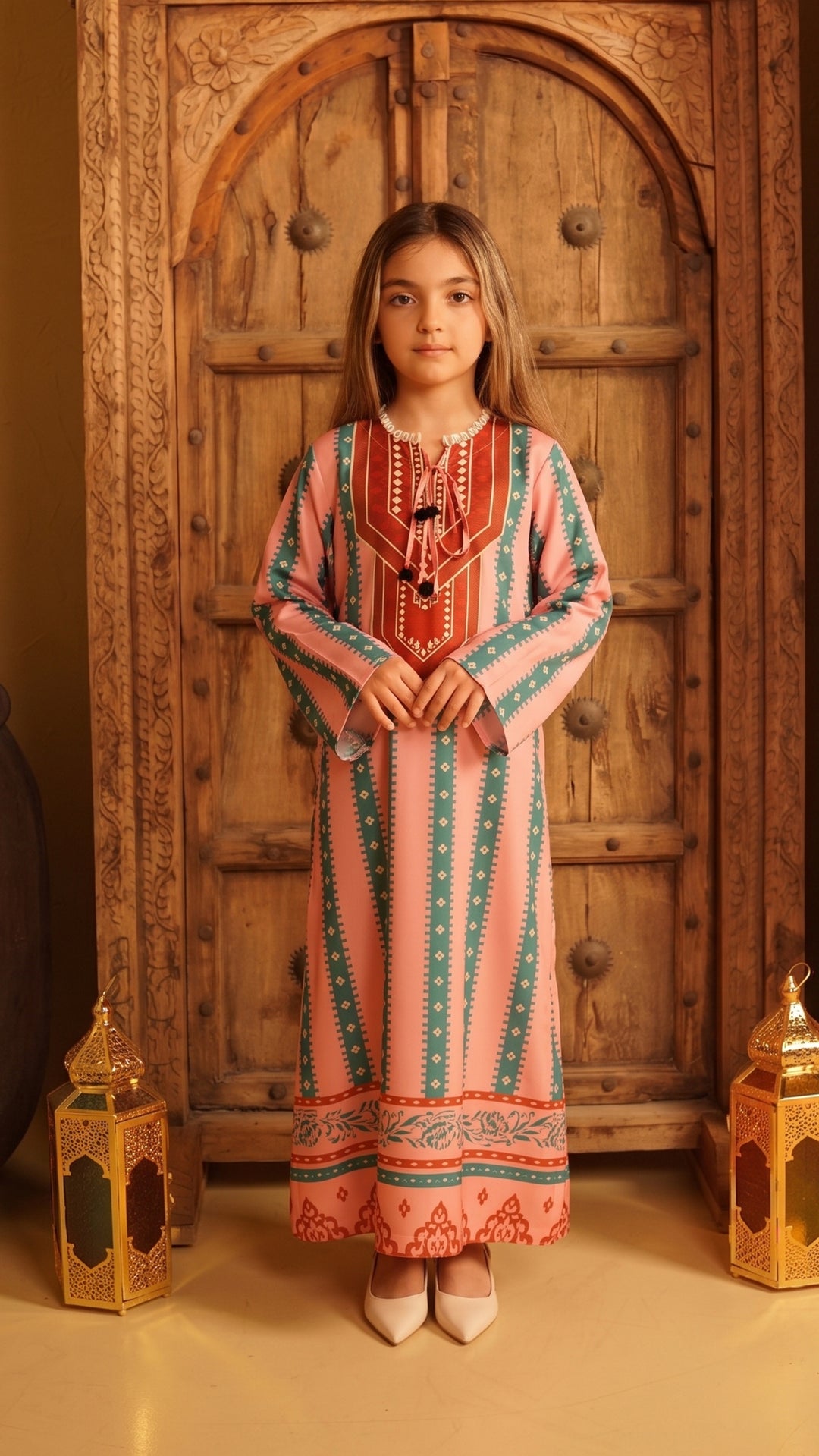 Sienara Kids Kaftan Dress