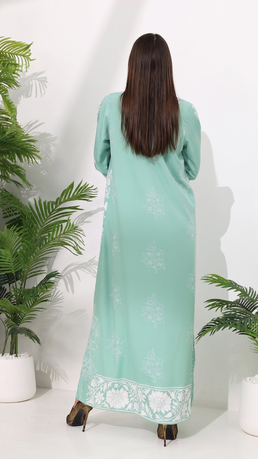 Sylvie Azurea Kaftan Dress