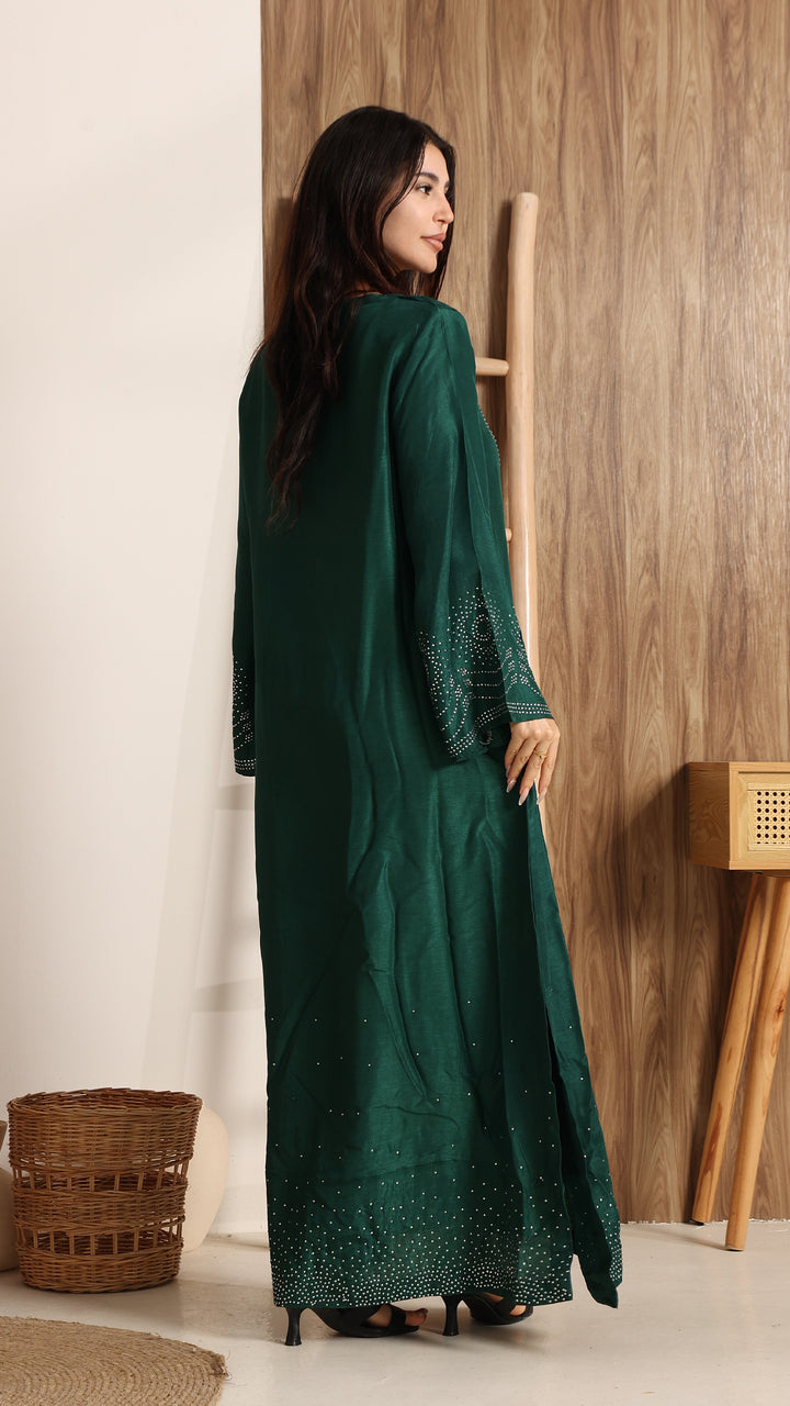 Velisse Tussar Silk Kaftan Dress
