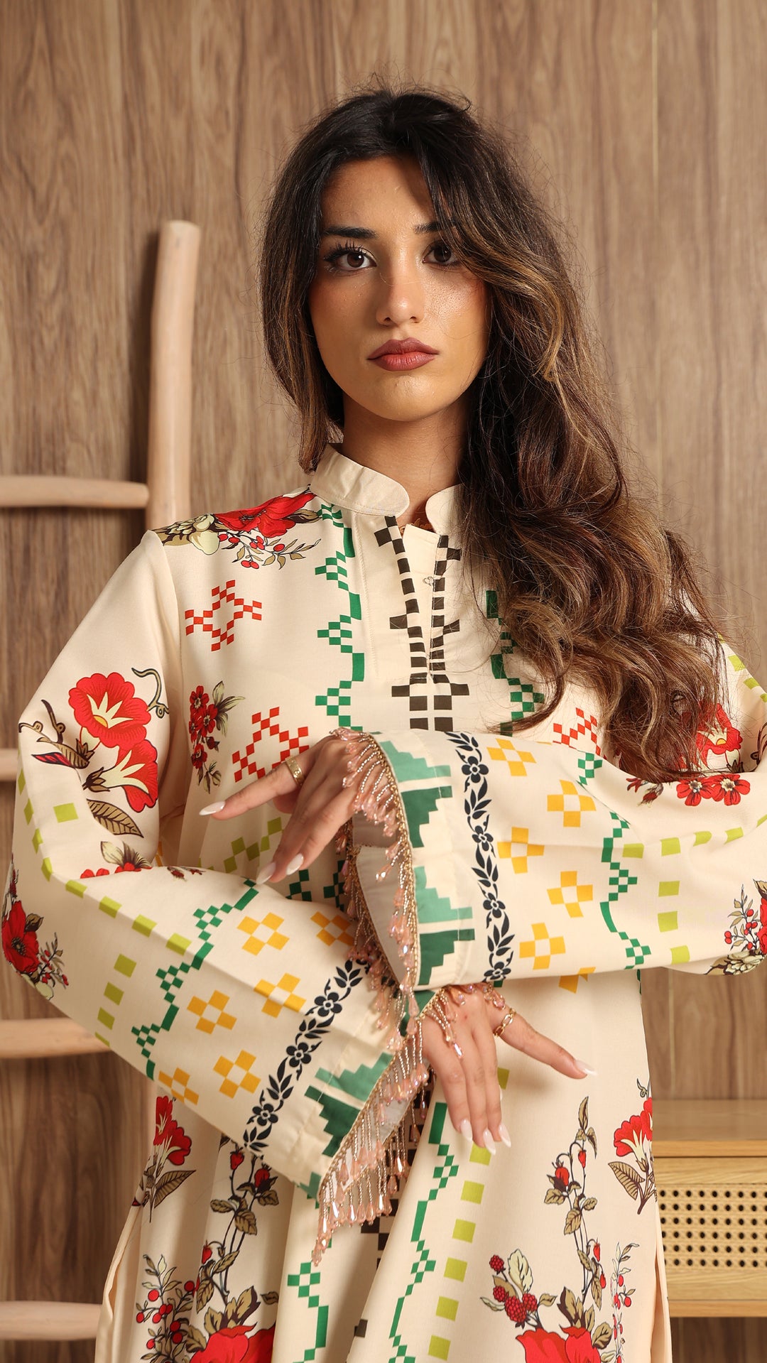 Corvelle Kaftan Dress
