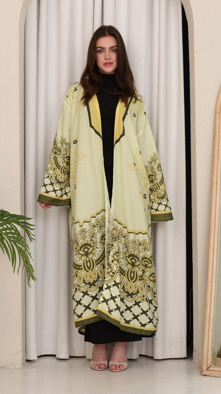 Lumira Open Front Abaya