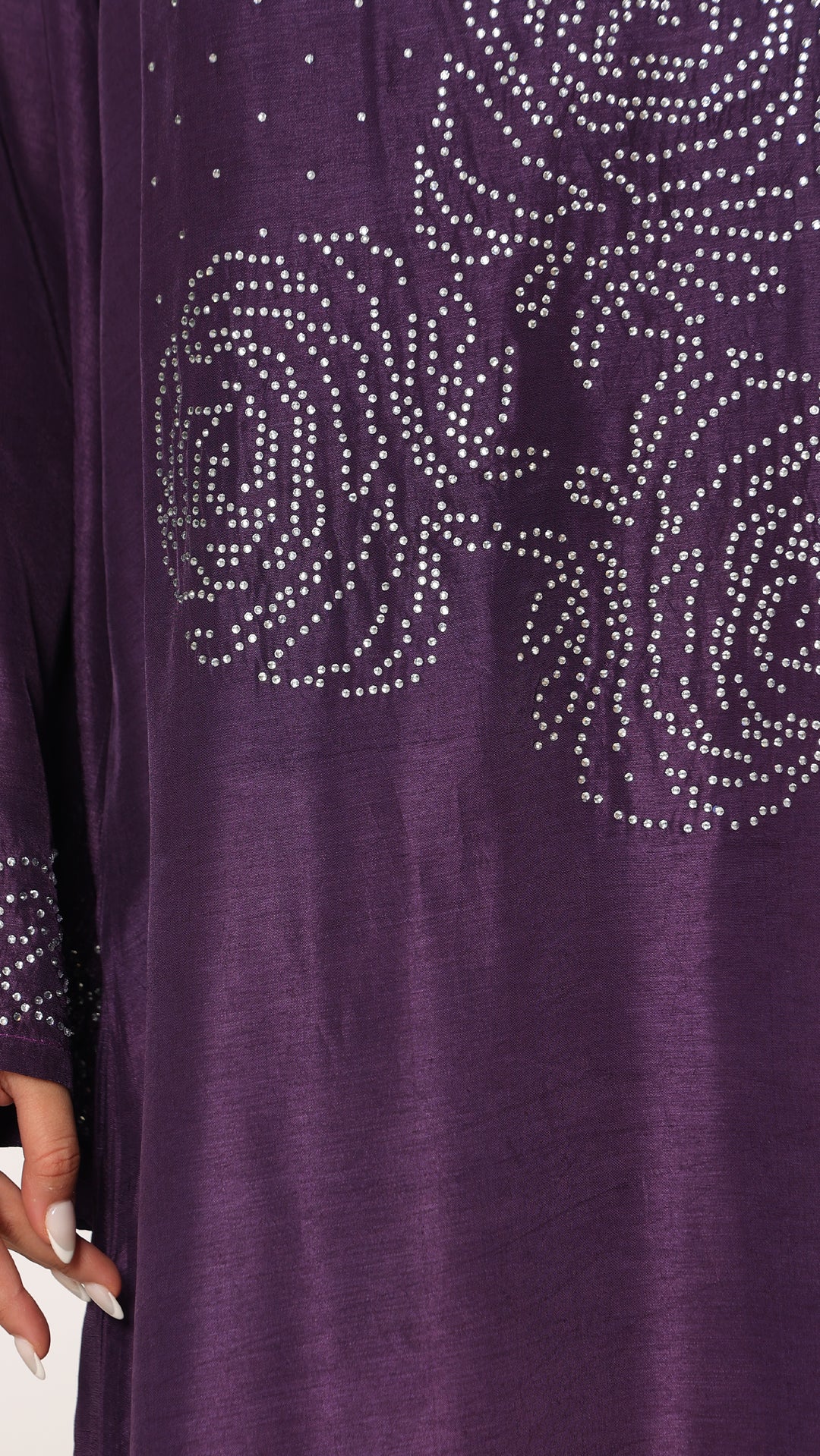 Avelisse Tussar Silk Kaftan Dress
