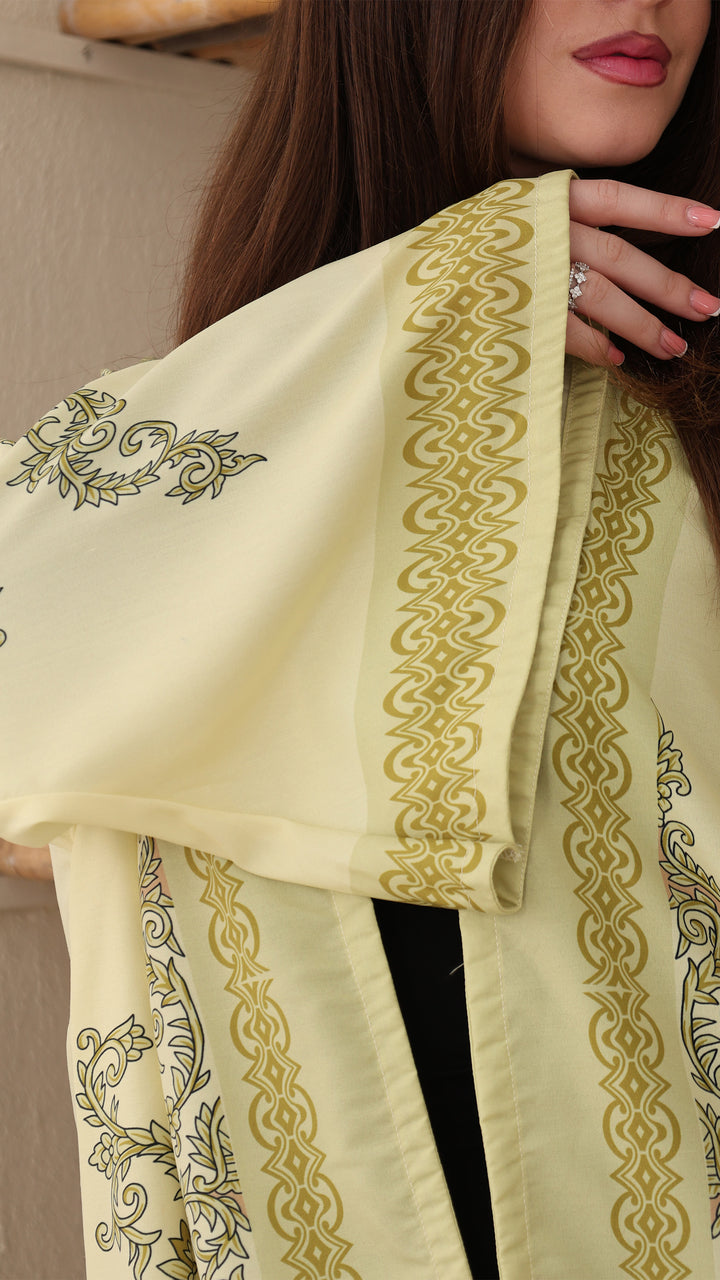 Olvessa Open Front Abaya