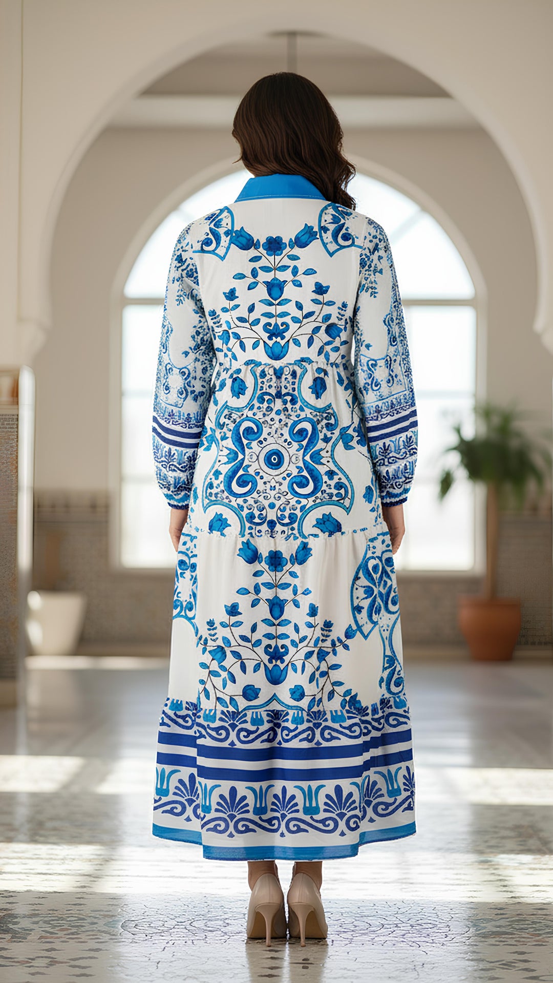 Fleur Saphir Dress