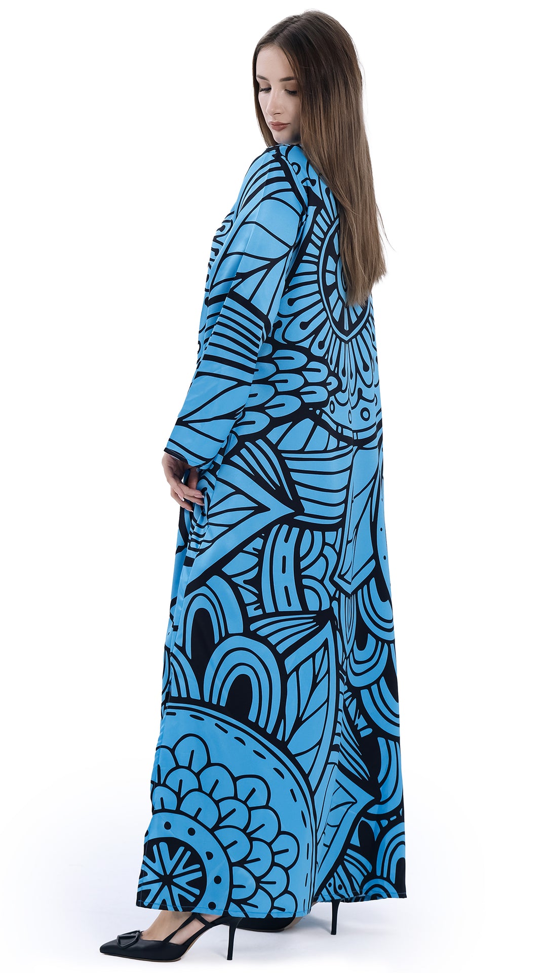 Cyanova Kaftan Dress