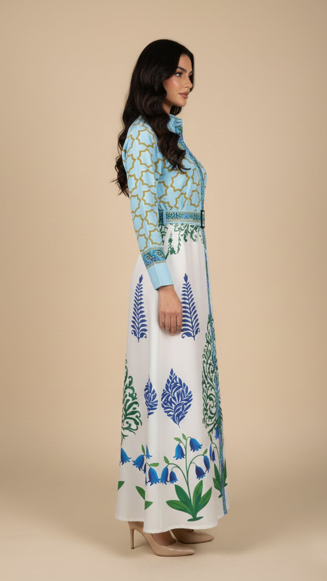 فستان زيرا بلو