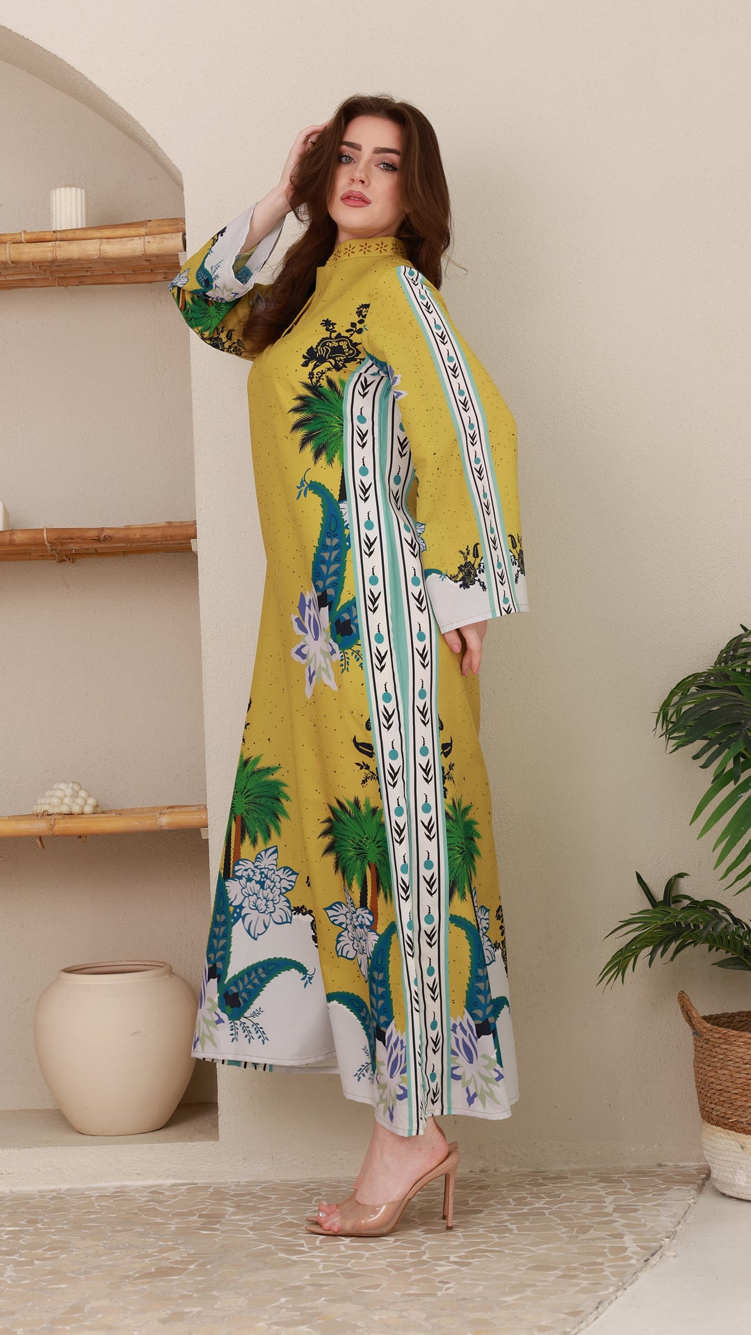 Tropelle Kaftan Dress