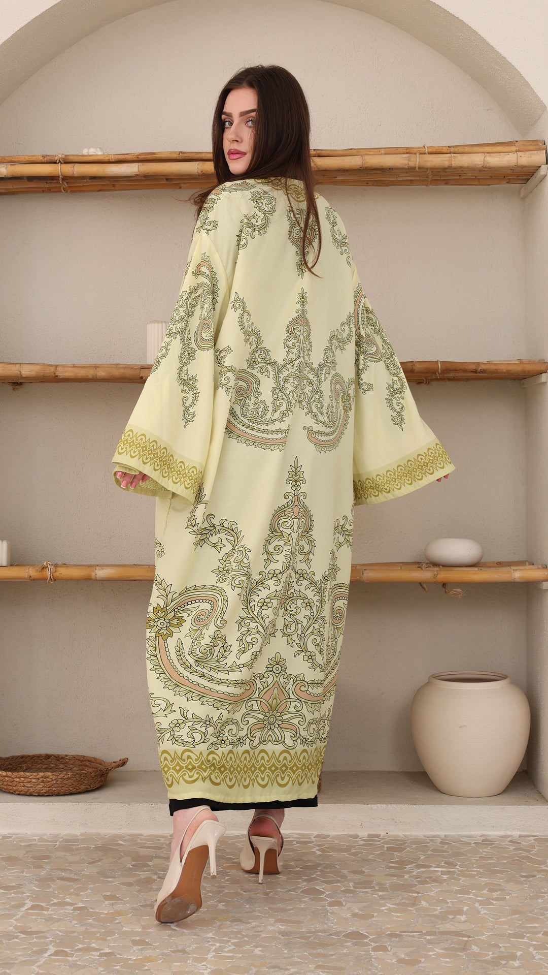 Olvessa Open Front Abaya