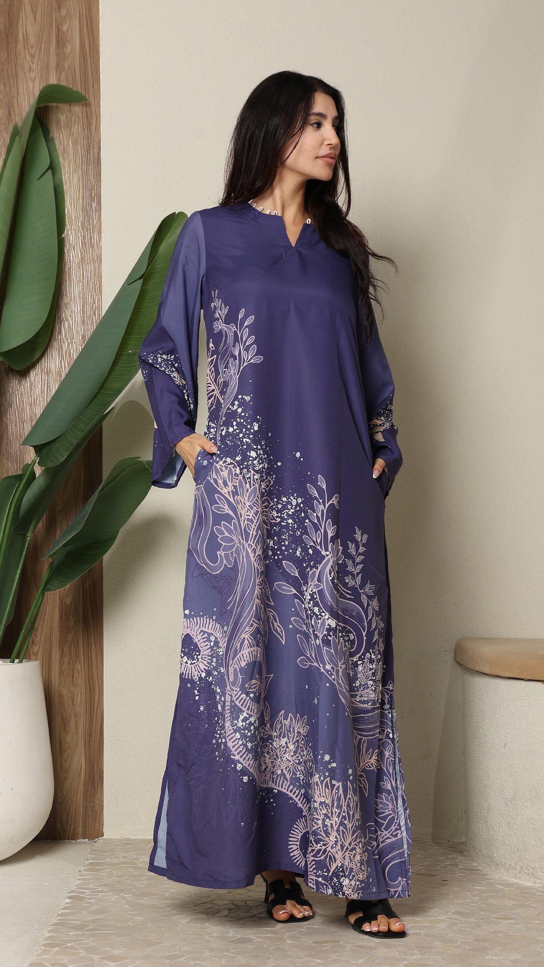 Vireya Kaftan Dress
