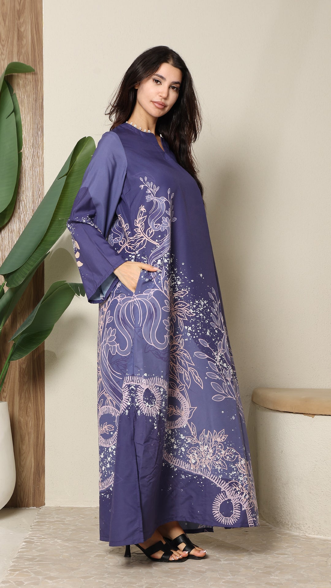 Vireya Kaftan Dress