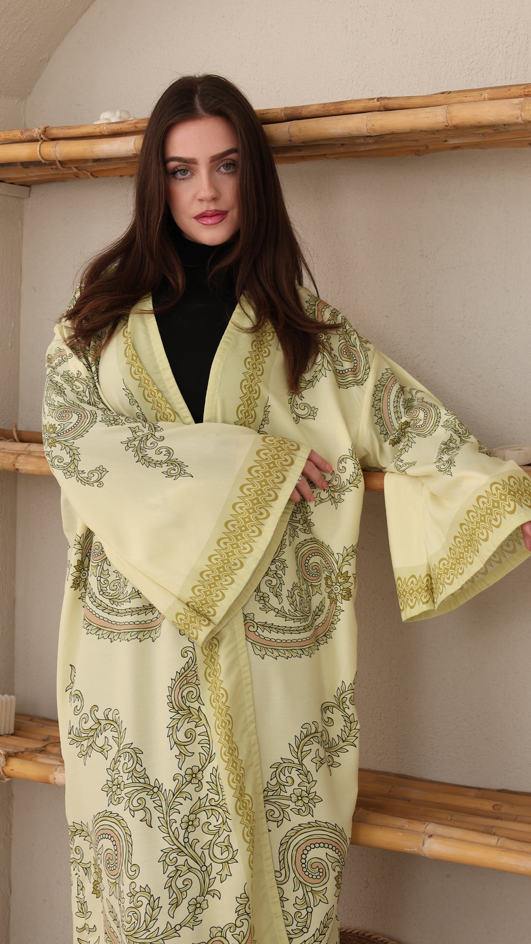 Olvessa Open Front Abaya