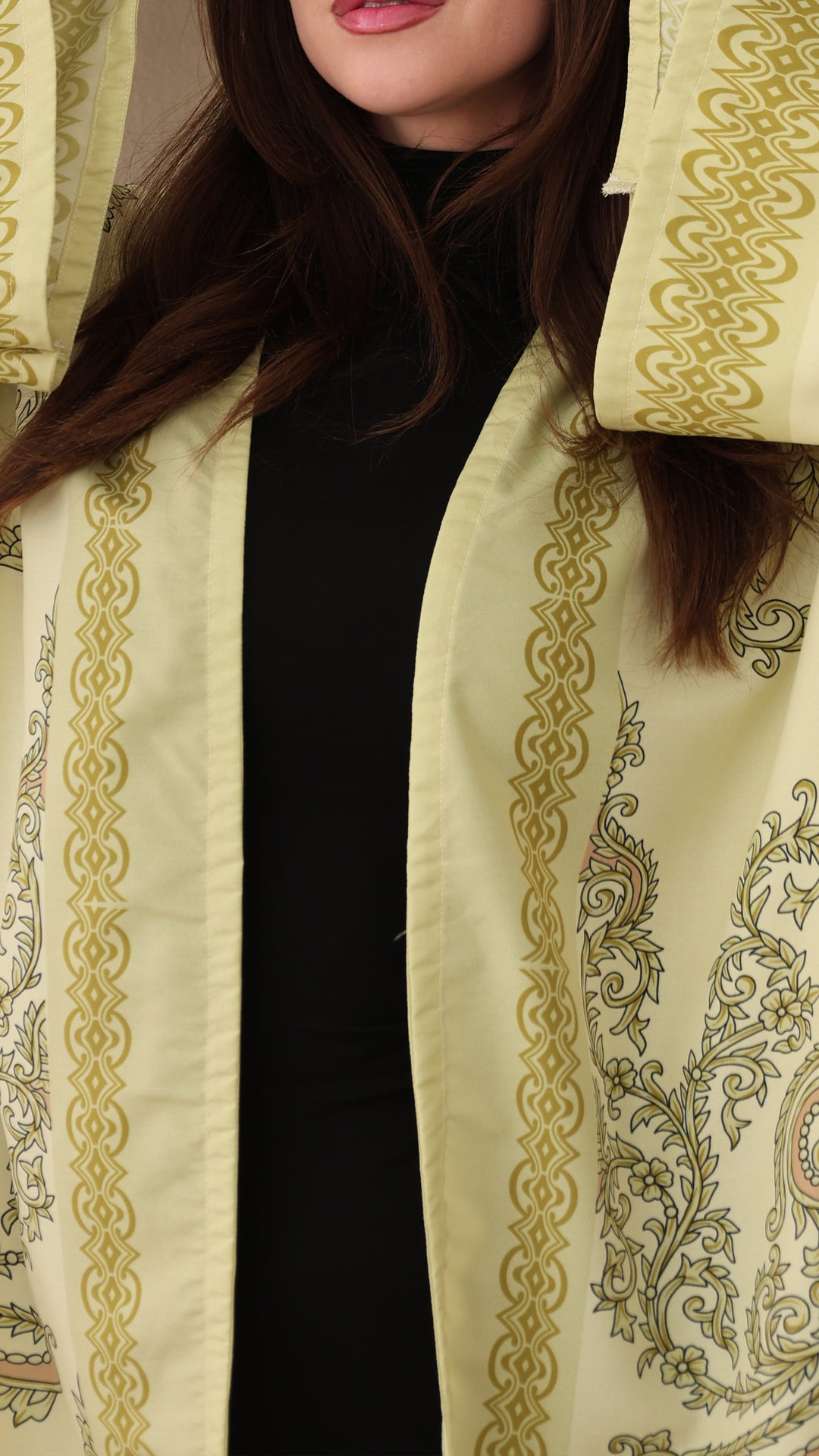 Olvessa Open Front Abaya