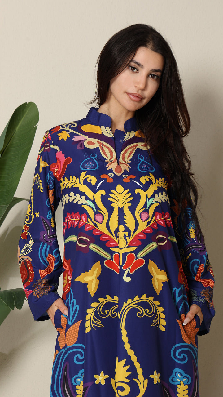 Mavira Kaftan Dress