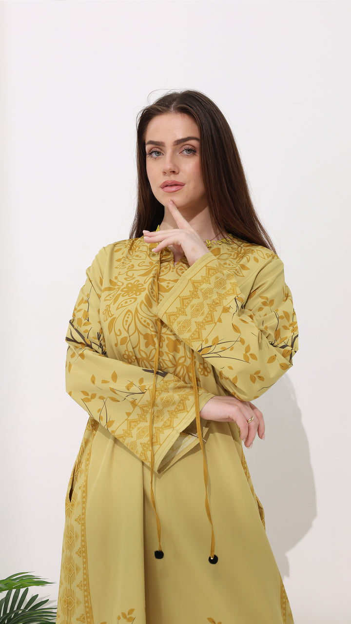 Elaren Fawn Kaftan Dress