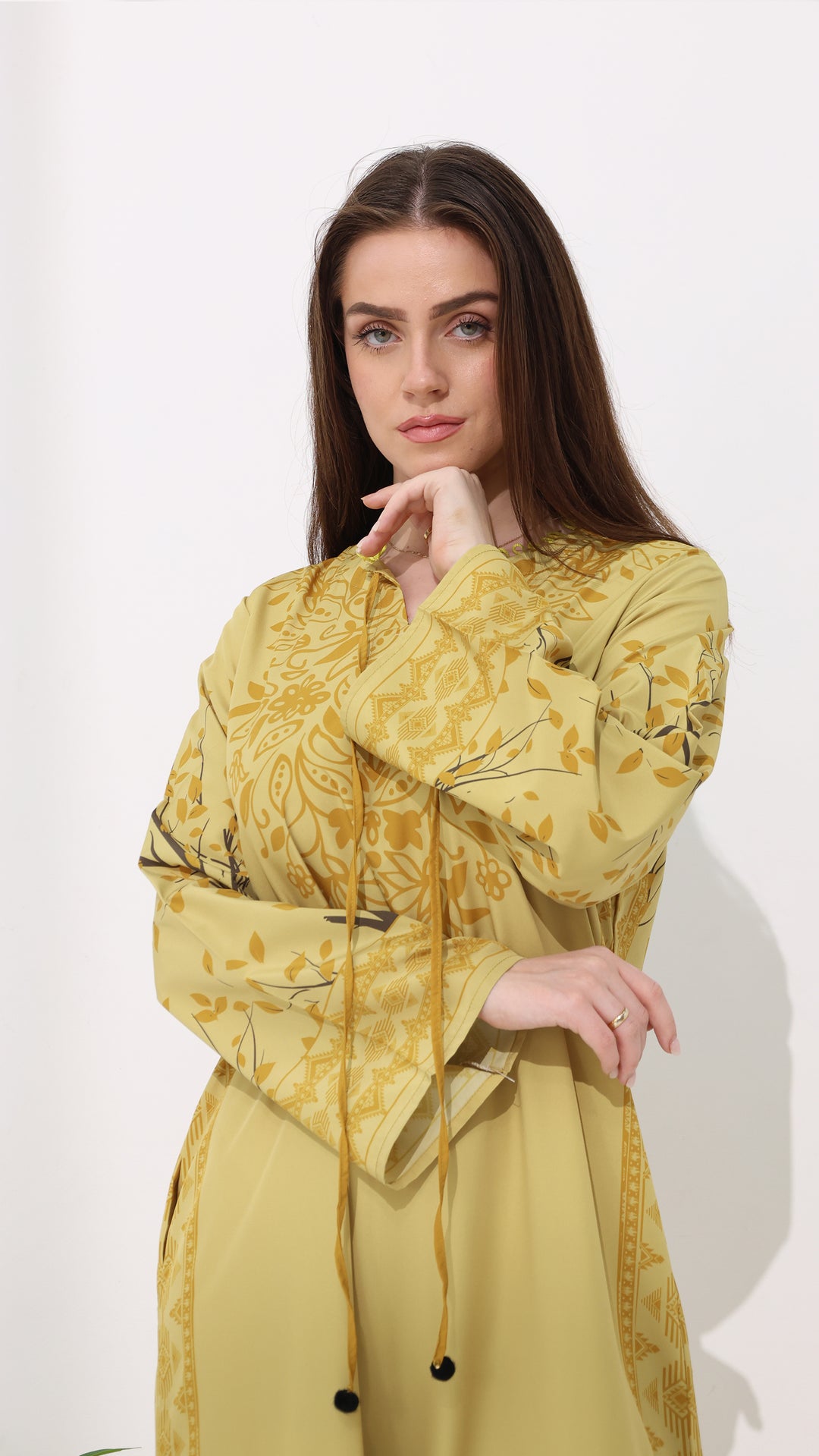 Elaren Fawn Kaftan Dress