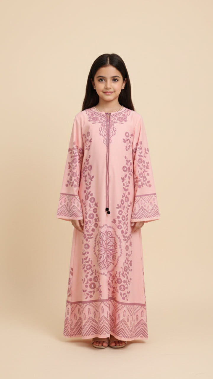 Aurelya Bloom Kids Kaftan Dress