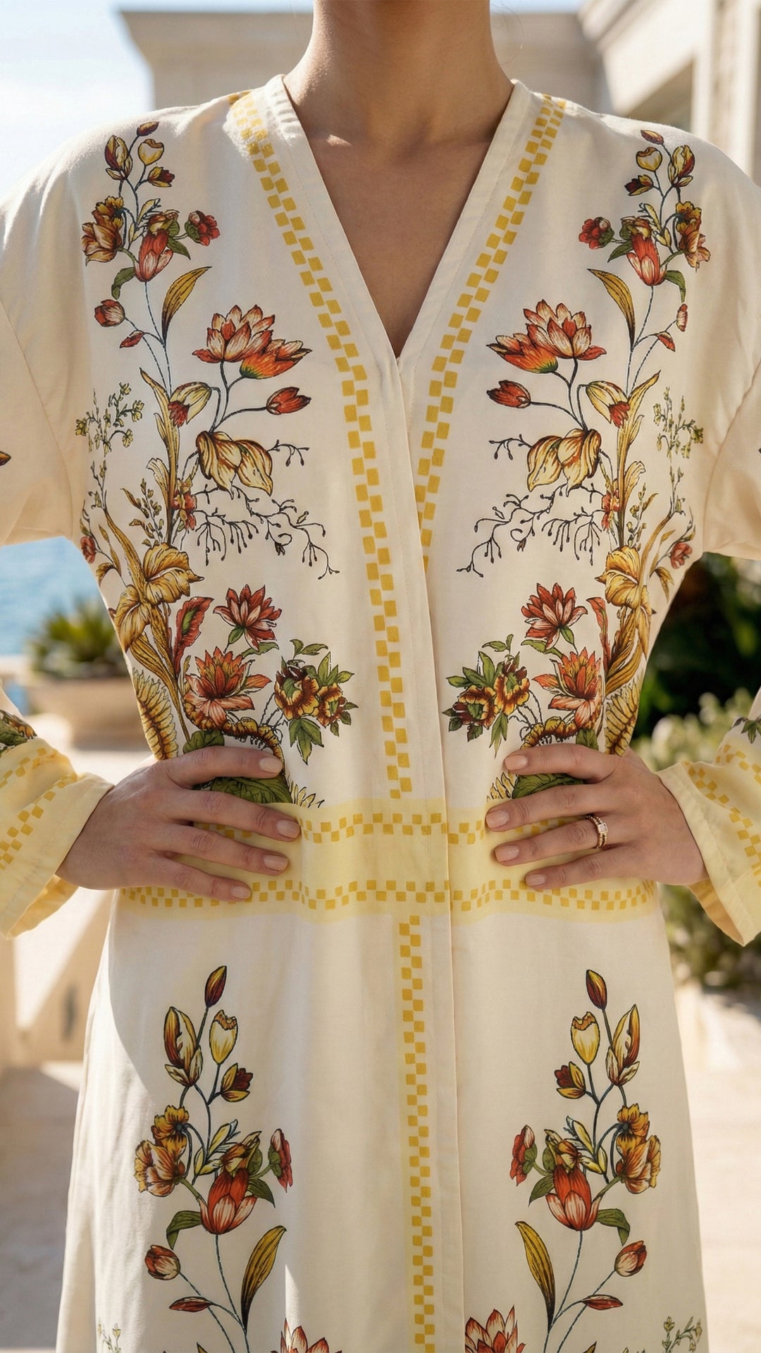 Verdessa Open Front Abaya