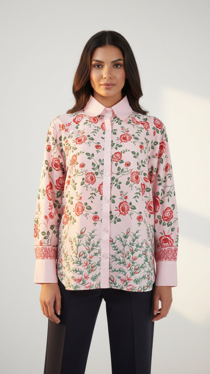 Elvessa Button-Down Shirt