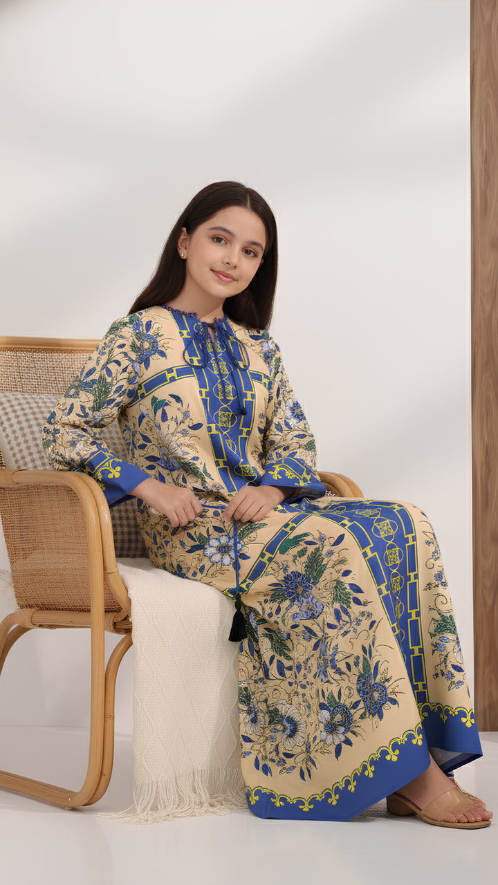 Iridesca Kids Kaftan Dress