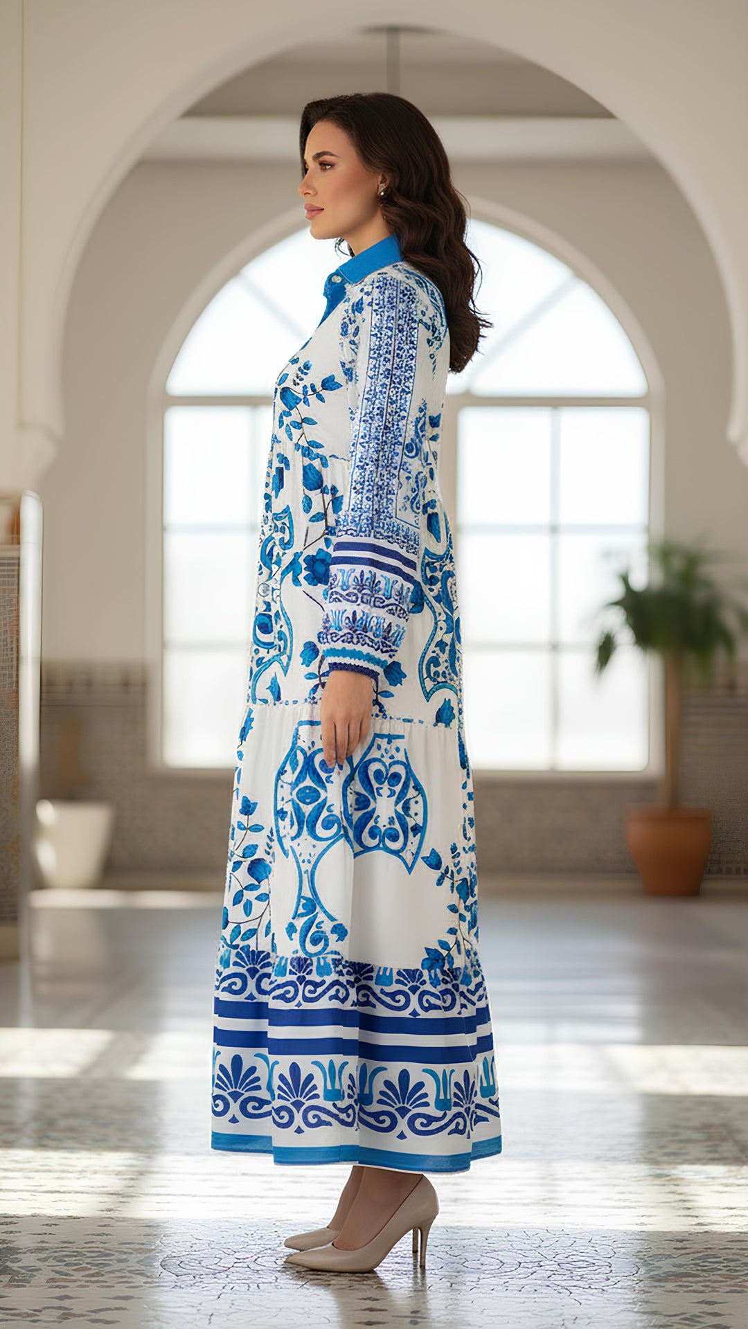 Fleur Saphir Dress
